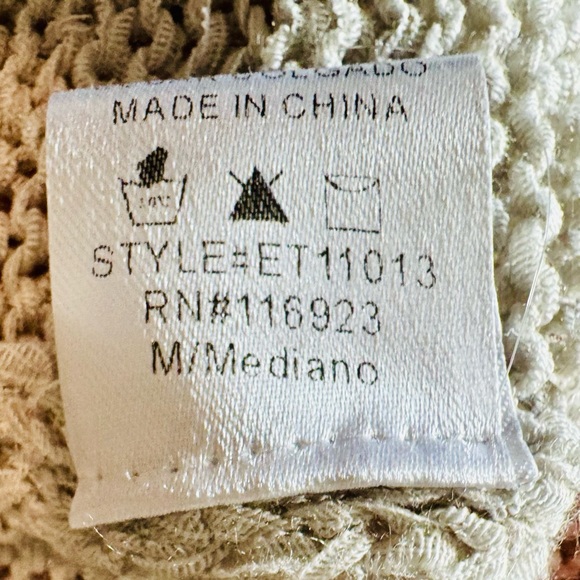 Nordstrom Easel Sweater Knit Light Weight LS Color Block Pink/Gray SZ Medium NEW - Picture 10 of 15